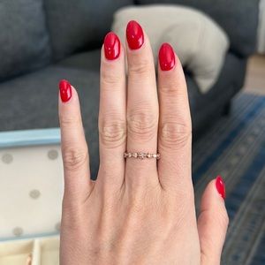 Catbird delicate diamond ring